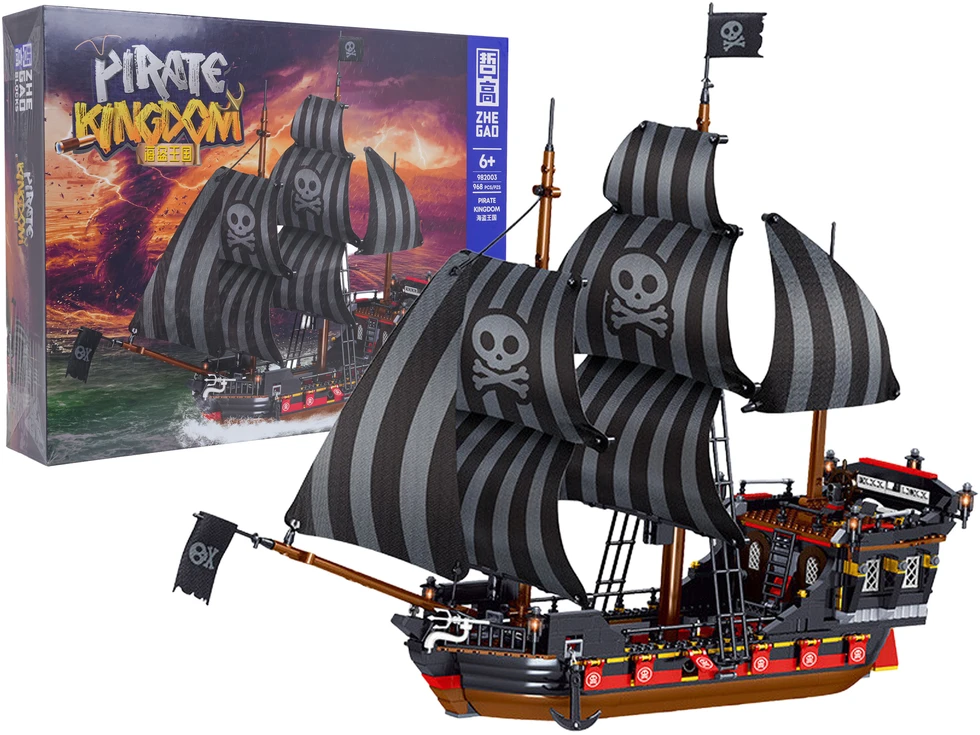 Piratų laivų statybos rinkinys 968 vnt