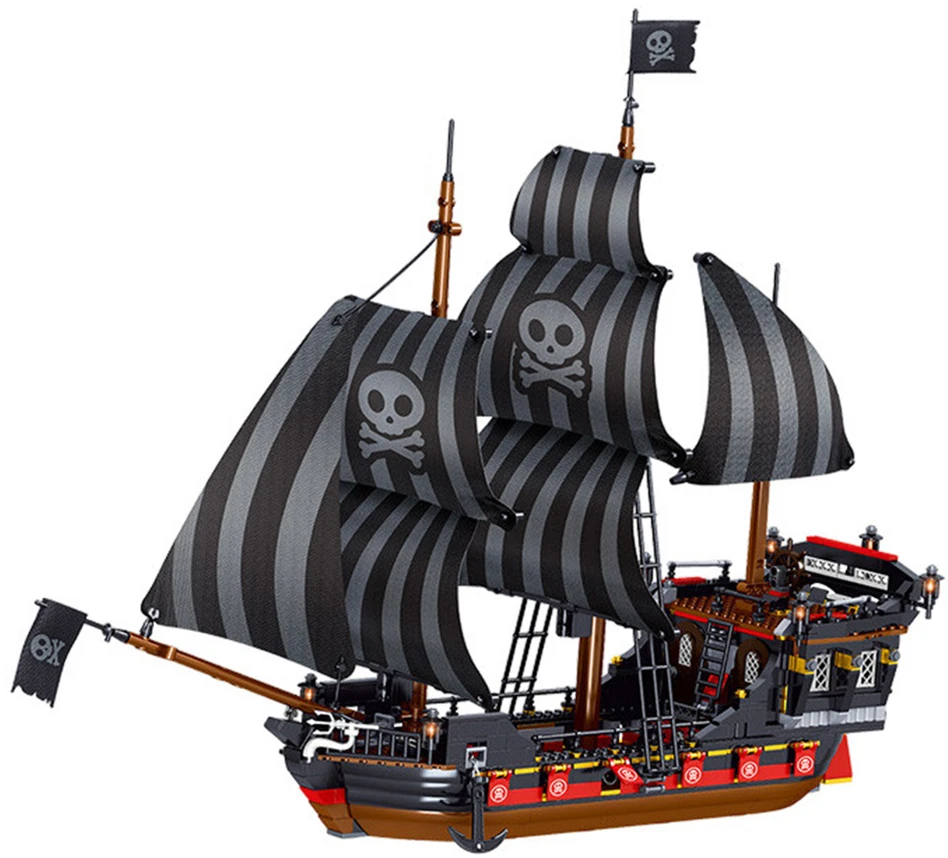 Piratų laivų statybos rinkinys 968 vnt