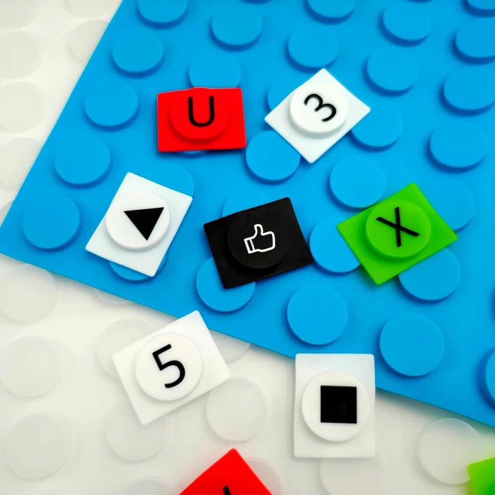 Pix It Inovatyvi Montessori loginė edukacinė dėlionė su 360 silikoninių detalių, vaikams nuo 4 metų