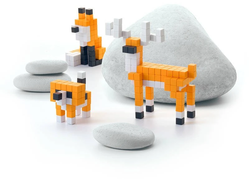 Pixio Magnetinių figūrėlių rinkinys Mini Figures 2, kolekcinis, vaikams nuo 6 metų, skatina kūrybiškumą ir motoriką, įvairiaspalvis