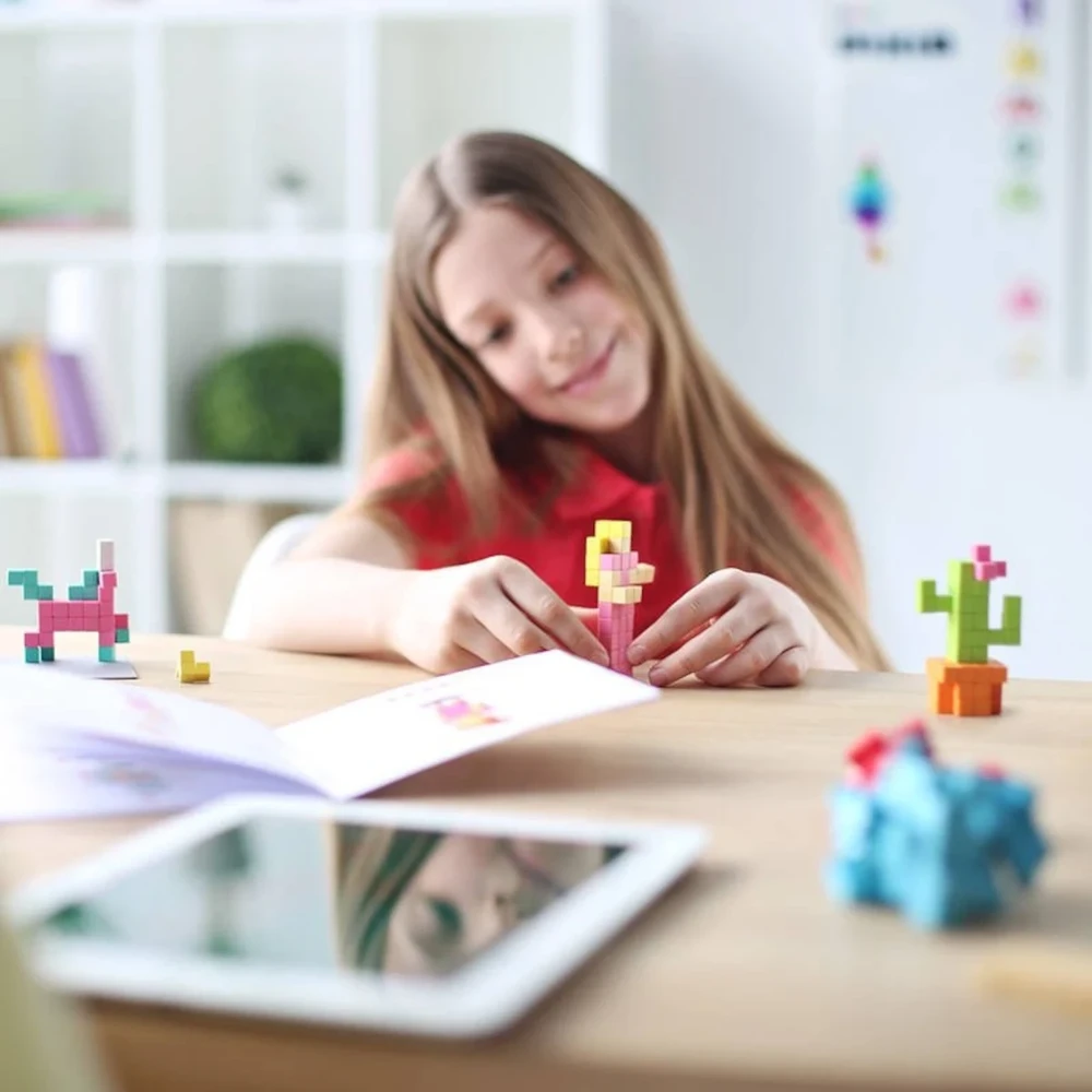 Pixio Magnetinių figūrėlių rinkinys Mini Figures 2, kolekcinis, vaikams nuo 6 metų, skatina kūrybiškumą ir motoriką, įvairiaspalvis