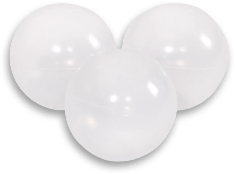 Bobono Plastikiniai kamuoliukai sausiems baseinams, 50 vnt., perlinė žalia