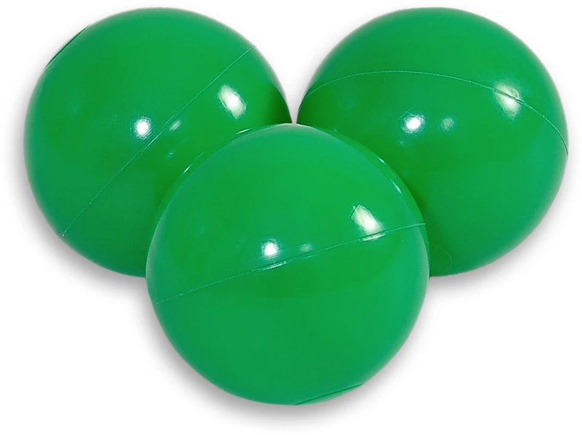 Bobono Plastikiniai kamuoliukai sausiems baseinams, 50 vnt., perlinė žalia