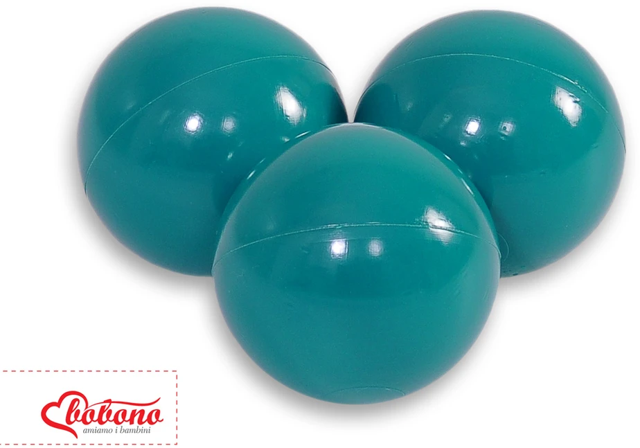 Bobono Plastikiniai kamuoliukai sausiems baseinams, 50 vnt., perlinė žalia