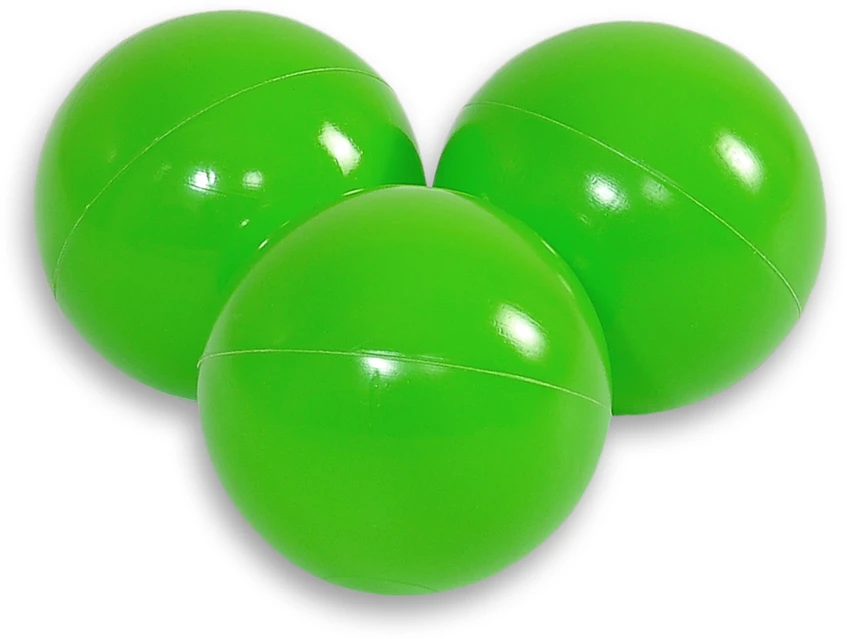Bobono Plastikiniai kamuoliukai sausiems baseinams, 50 vnt., perlinė žalia