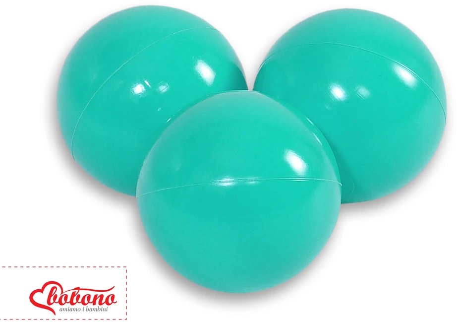 Bobono Plastikiniai kamuoliukai sausiems baseinams, 50 vnt., perlinė žalia