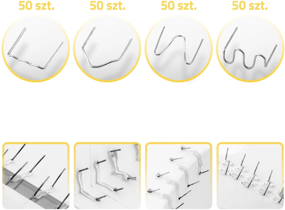 Plastiko suvirinimo aparatas Humberg HM-293, 70 W + 800 segtukų