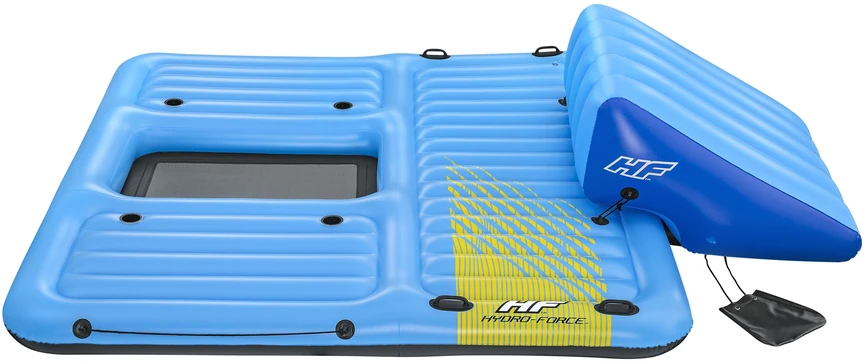 HYDRO-Force Island + Slide 376x311cm BestWay
