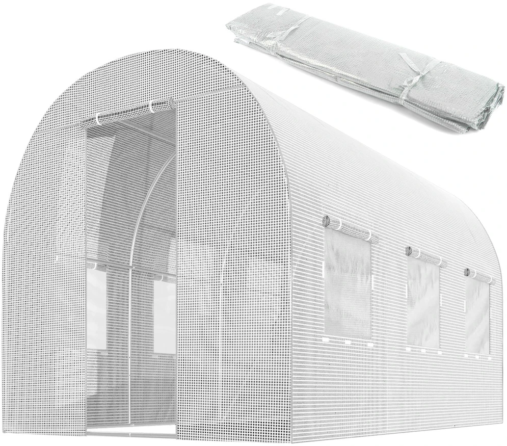 Sodo tunelio folija 2x3,5m (7m2) balta Plonos