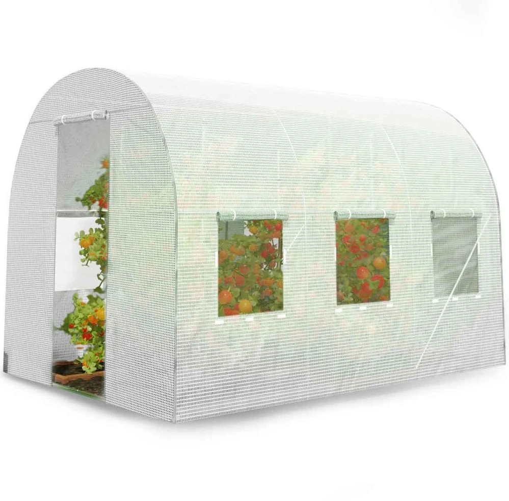 Sodo tunelio folija 2x3,5m (7m2) balta Plonos