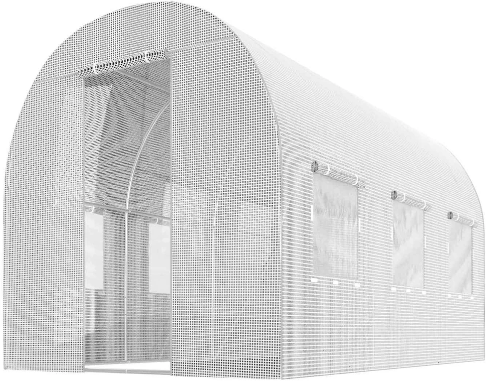 Sodo tunelio folija 2x3,5m (7m2) balta Plonos