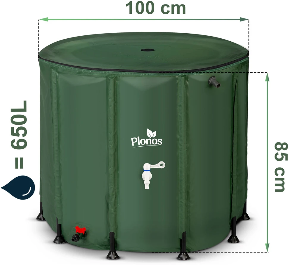 Plonos PL-522 lietaus vandens talpa 650 l