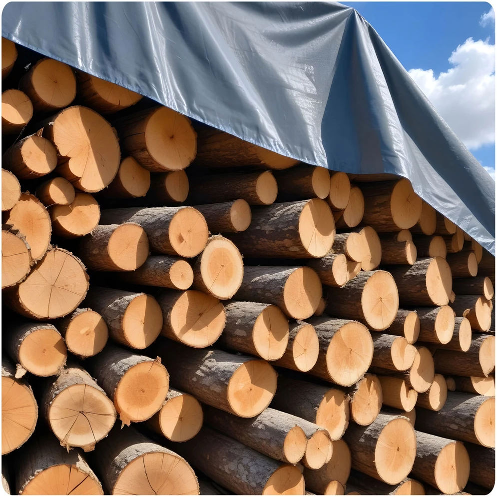Brezentas 400 x 600 cm 120 g/m2 Plonos PL-500