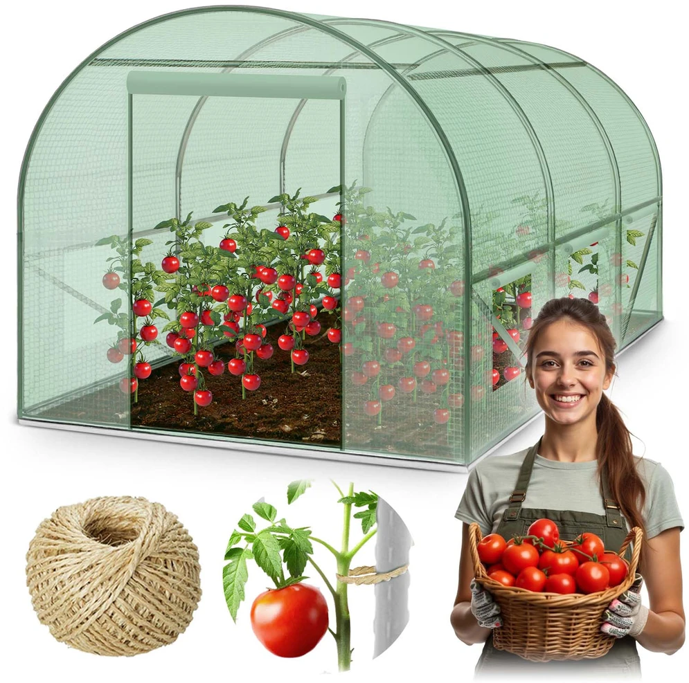 Plonos Plonas 2x3 m (6 m²) sodo tunelis