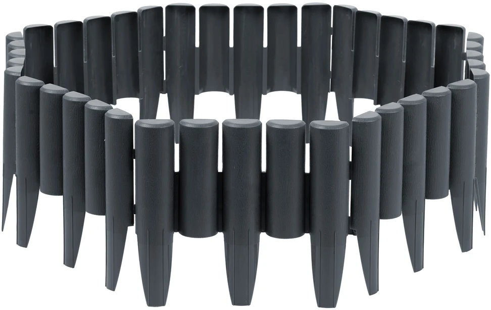Plonos Plonas pilkas sodo bortelis 220 cm PL-961