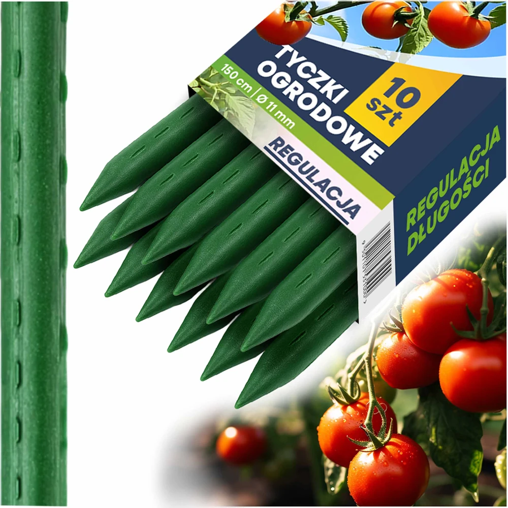 Plonos Ploni žalių augalų kuoliukai 150 cm PL-940 10 vnt