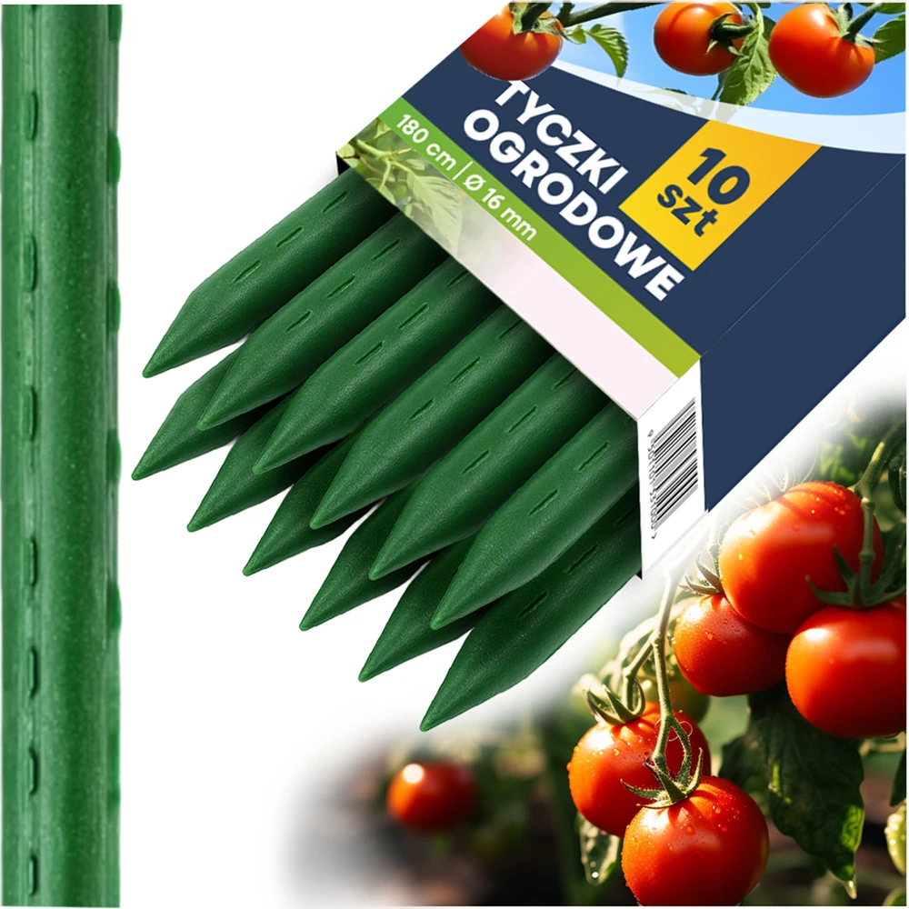 Plonos Ploni žalių augalų kuoliukai 180 cm PL-940 10 vnt