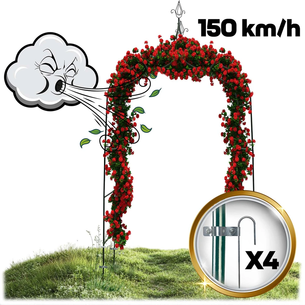 Plonos sodo pergolos lankas 265 cm PL-991