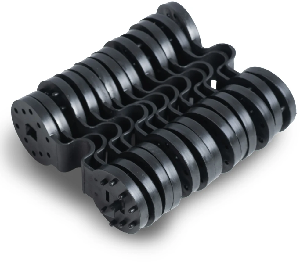 Plonos Tinklelis nuo šešėlių 1,5 x 25 m, 140 g/m² + 50 spaustukų, pilkas