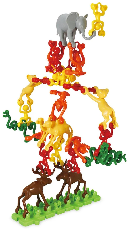 Konstruktorius Popular Playthings Gyvūnai RopeZoo 108 el.