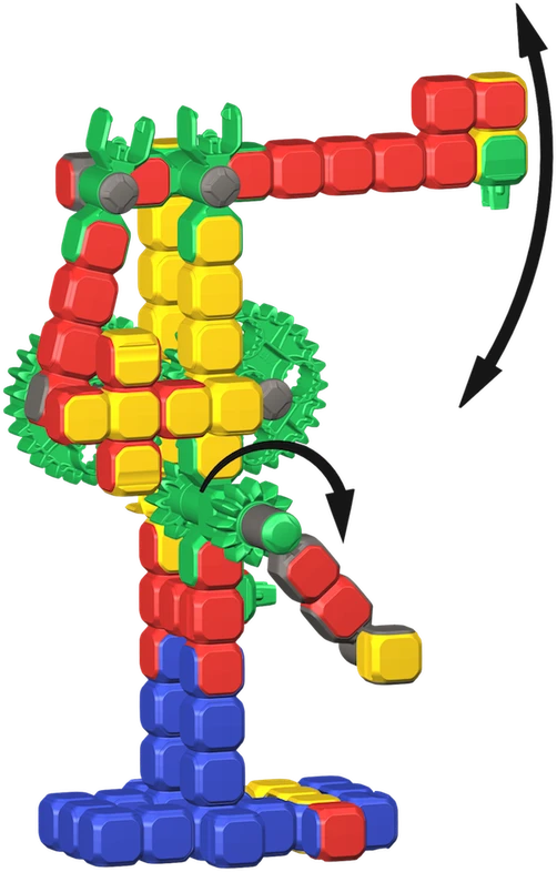 Konstruktorius Popular Playthings Klix Cubes 300 el.