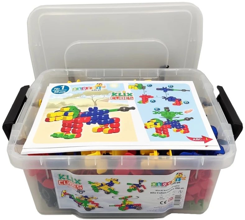 Konstruktorius Popular Playthings Klix Cubes 300 el.