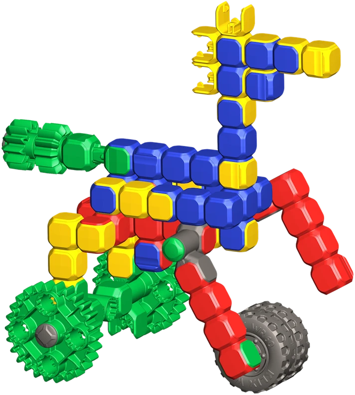 Konstruktorius Popular Playthings Klix Cubes 300 el.