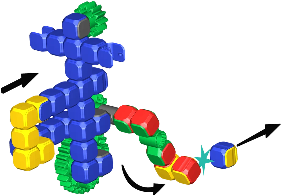 Konstruktorius Popular Playthings Klix Cubes 300 el.