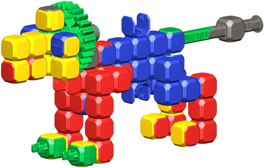 Konstruktorius Popular Playthings Klix Cubes 300 el.