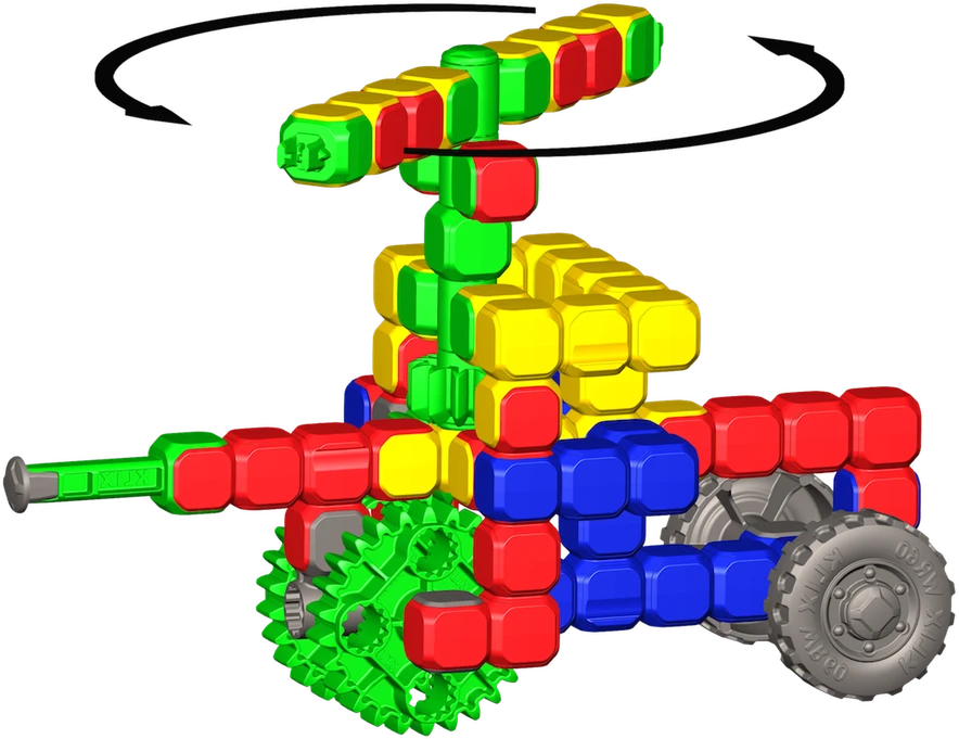 Konstruktorius Popular Playthings Klix Cubes 300 el.