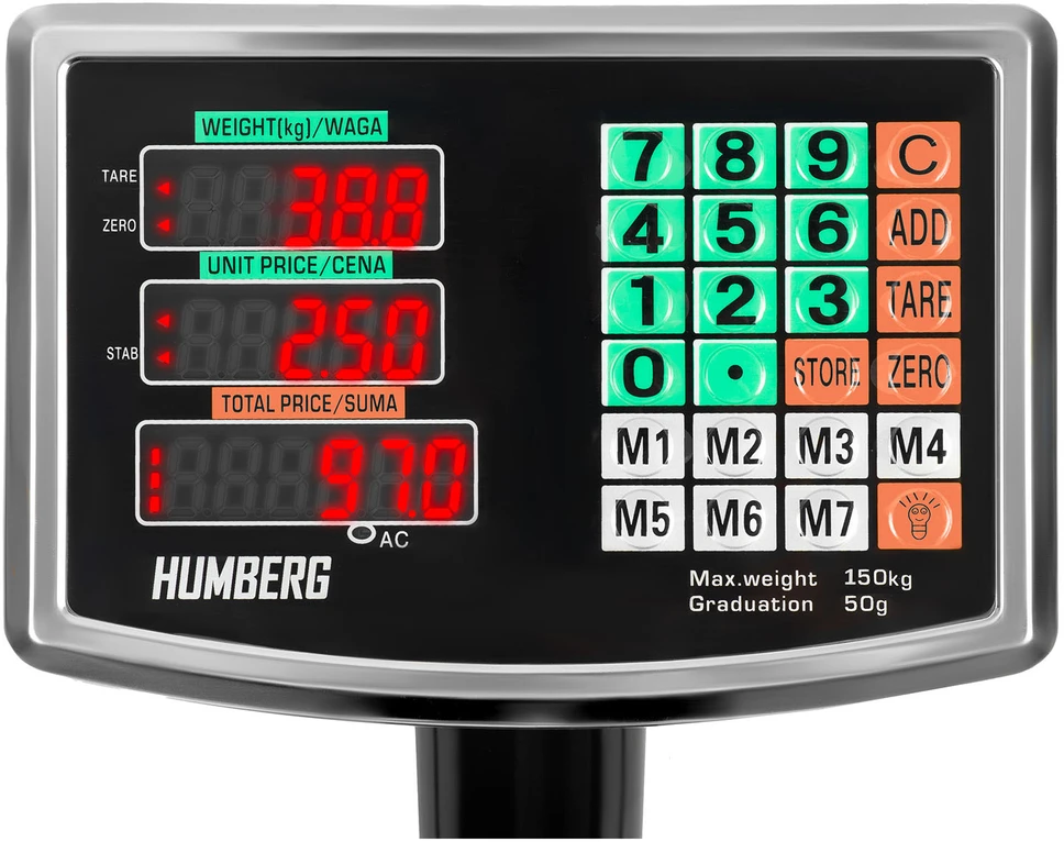 Pramoninis mastas 150 kg Humberg MH-191