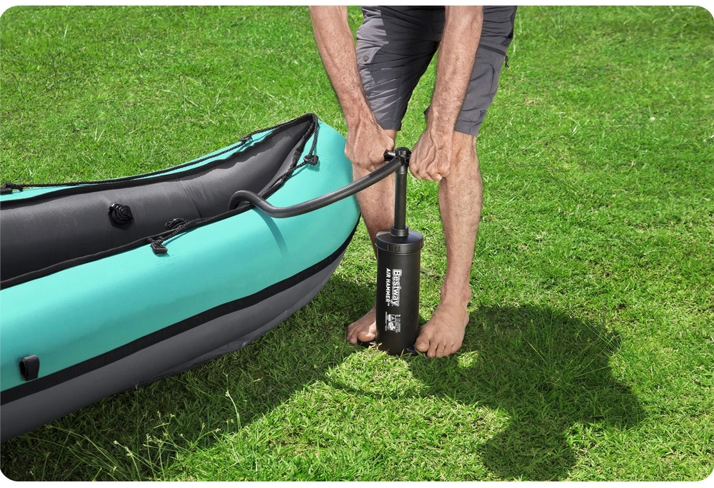 Bestway 2 asmenų kayak Ventura Elite X2 pripučiama valtis Hydro Force irklas 65052