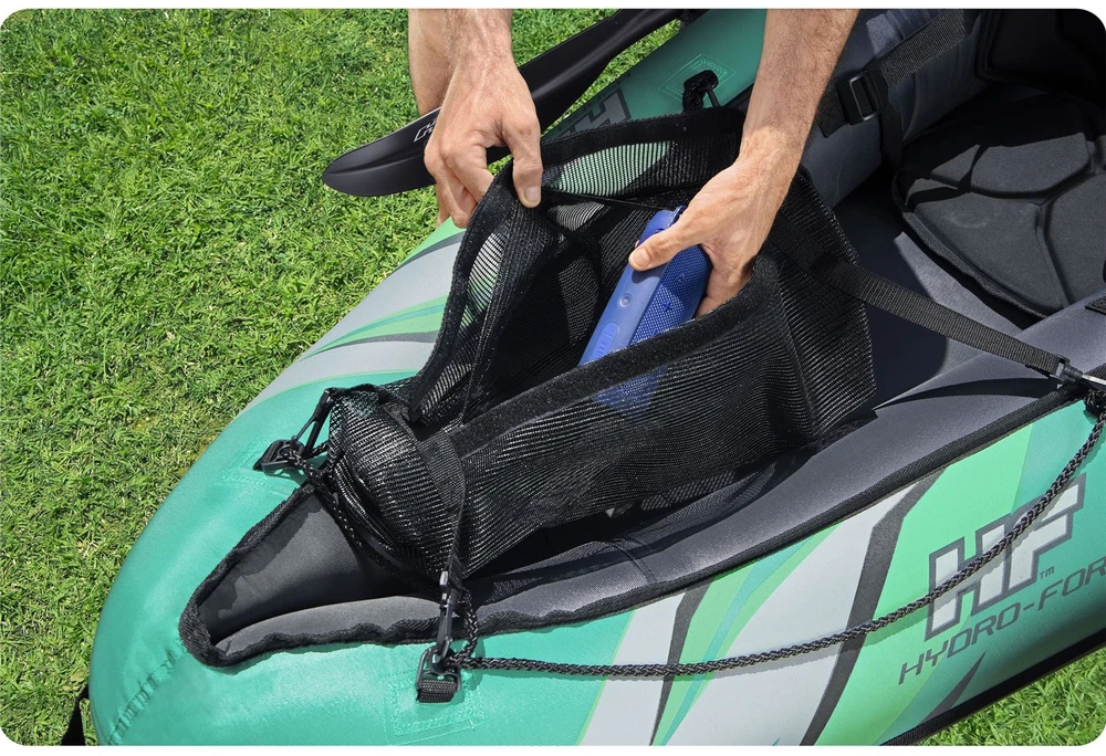 Bestway 2 asmenų kayak Ventura Elite X2 pripučiama valtis Hydro Force irklas 65052