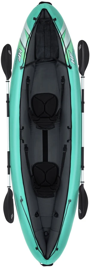 Bestway 2 asmenų kayak Ventura Elite X2 pripučiama valtis Hydro Force irklas 65052