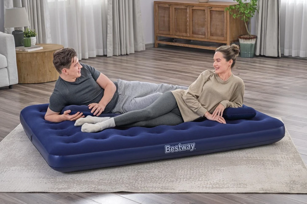 Bestway Velour pripučiamas čiužinys 2,03 x 1,52 m 67374