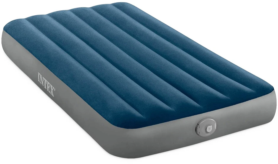 Pripučiamas čiužinys 191x99x25 cm su integruota USB pompa INTEX 64187NP