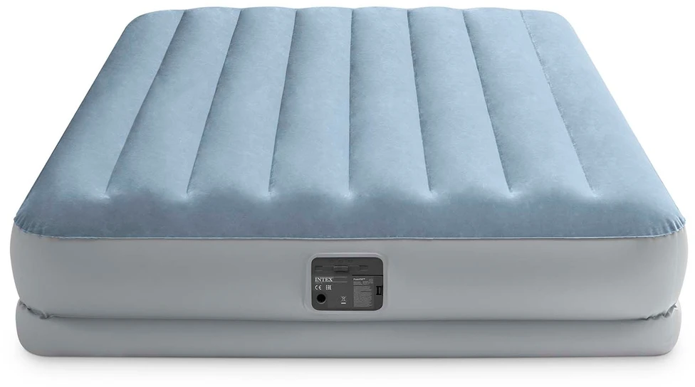 Pripučiamas čiužinys 191x99x36 cm su įmontuotu elektriniu siurbliu INTEX 64166