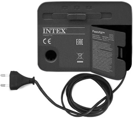 Pripučiamas čiužinys 191x99x36 cm su įmontuotu elektriniu siurbliu INTEX 64166