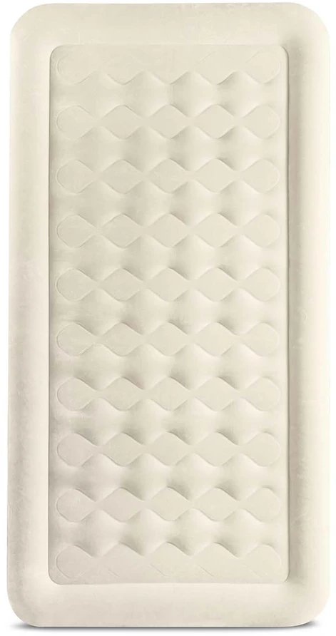 Pripučiamas čiužinys INTEX Twin Ultra Plush su integruota elektrine pompa, 99×191×46 cm