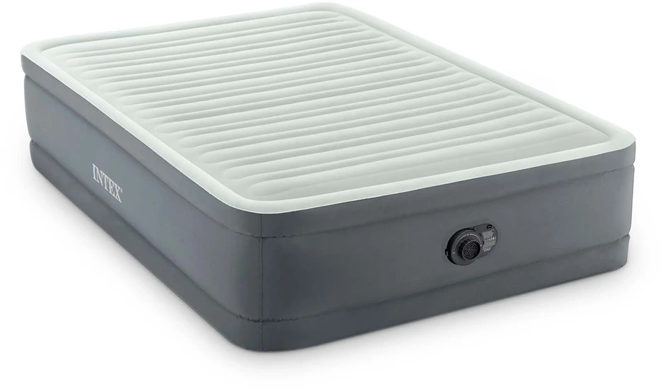 Pripučiamas čiužinys 191x137x46 cm su įmontuotu elektriniu siurbliu INTEX 64904ND
