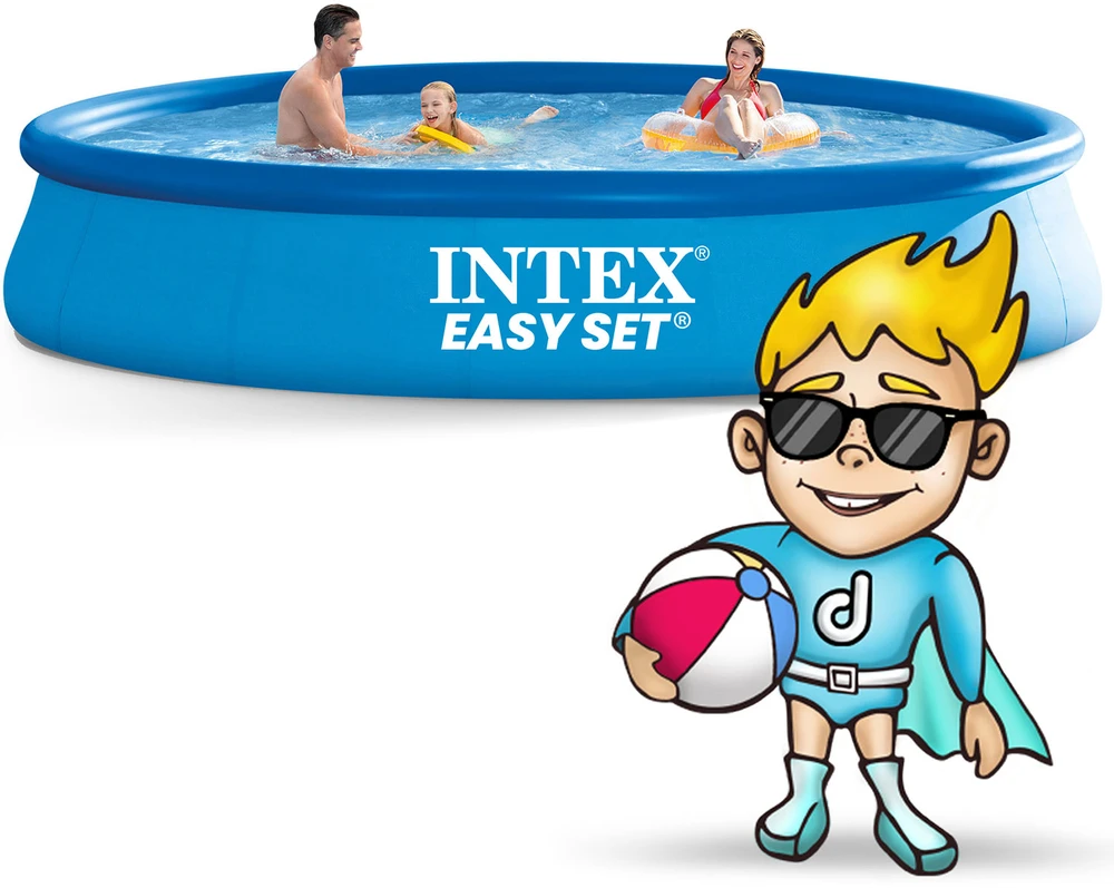 Baseinas INTEX Easy Set 457X84 cm su filtravimo pompa