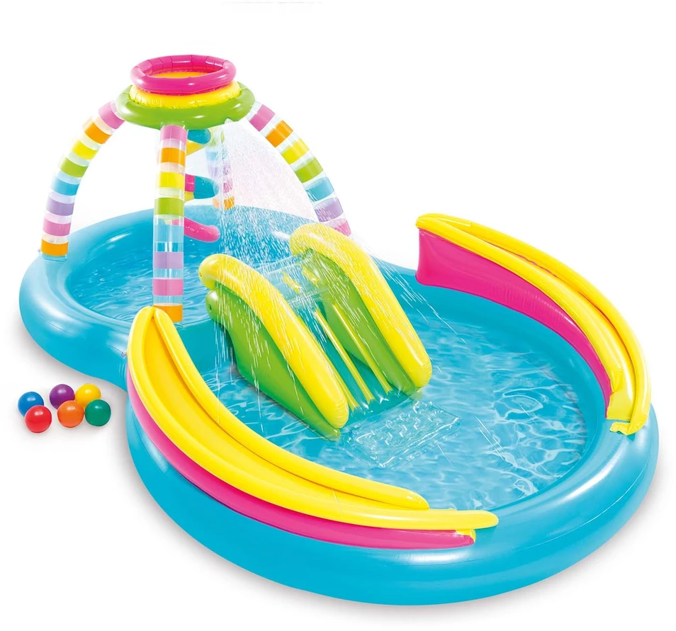 Pripučiama žaidimų aikštelė „Intex 56137 Rainbow“