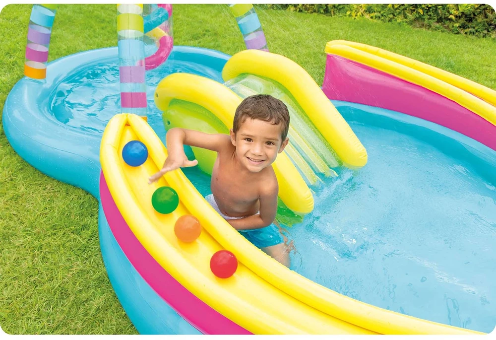 Pripučiama žaidimų aikštelė „Intex 56137 Rainbow“