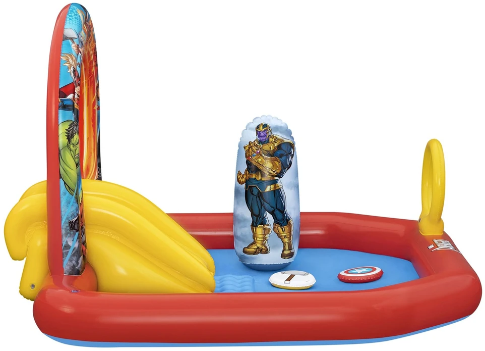 Pripučiama žaidimų aikštelė 211 x 198 x 125 cm Avengers Bestway 98800