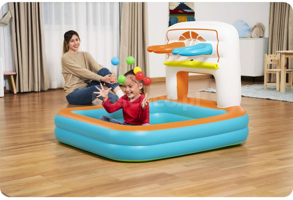 Pripučiama žaidimų aikštelė Bestway 3in1, 120 cm x 107 cm