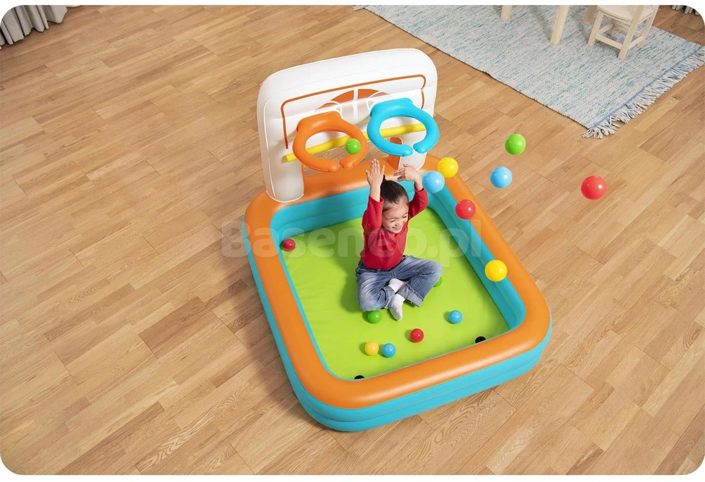 Pripučiama žaidimų aikštelė Bestway 3in1, 120 cm x 107 cm