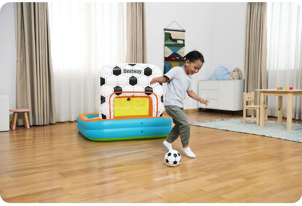 Pripučiama žaidimų aikštelė Bestway 3in1, 120 cm x 107 cm