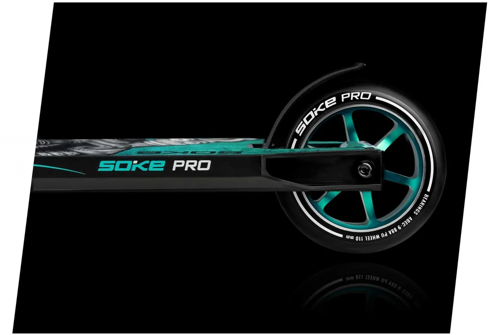 SOKE PRO turkio spalvos triukų paspirtukas