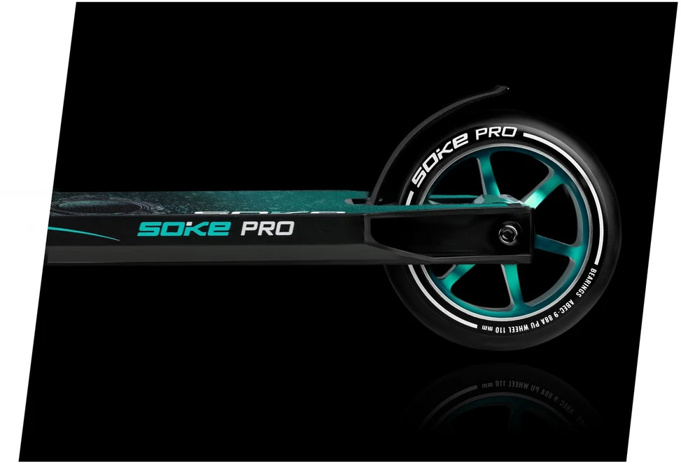 SOKE PRO turkio spalvos triukų paspirtukas