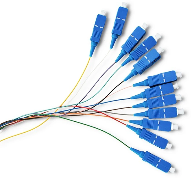 Qoltec 12 vnt. LC/APC optinio pluošto kabeliai 2m